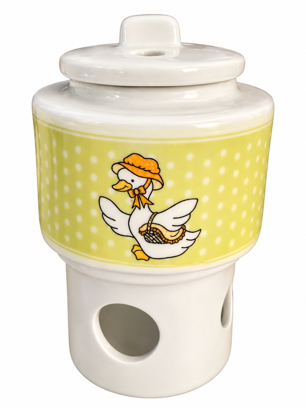 Ceramic Yellow Duck Themed Wax Warmer - Unbranded